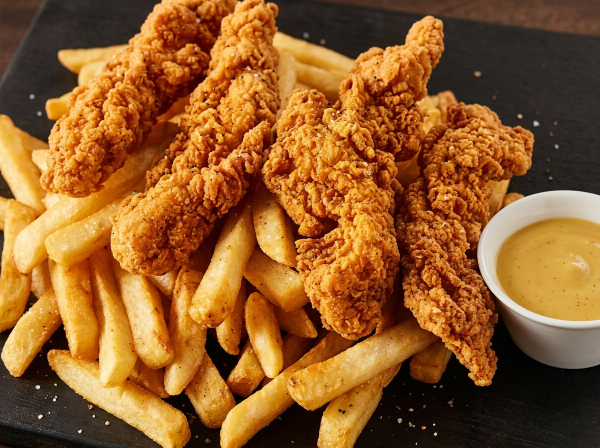 Chicken Tenders (4pc) with Fries